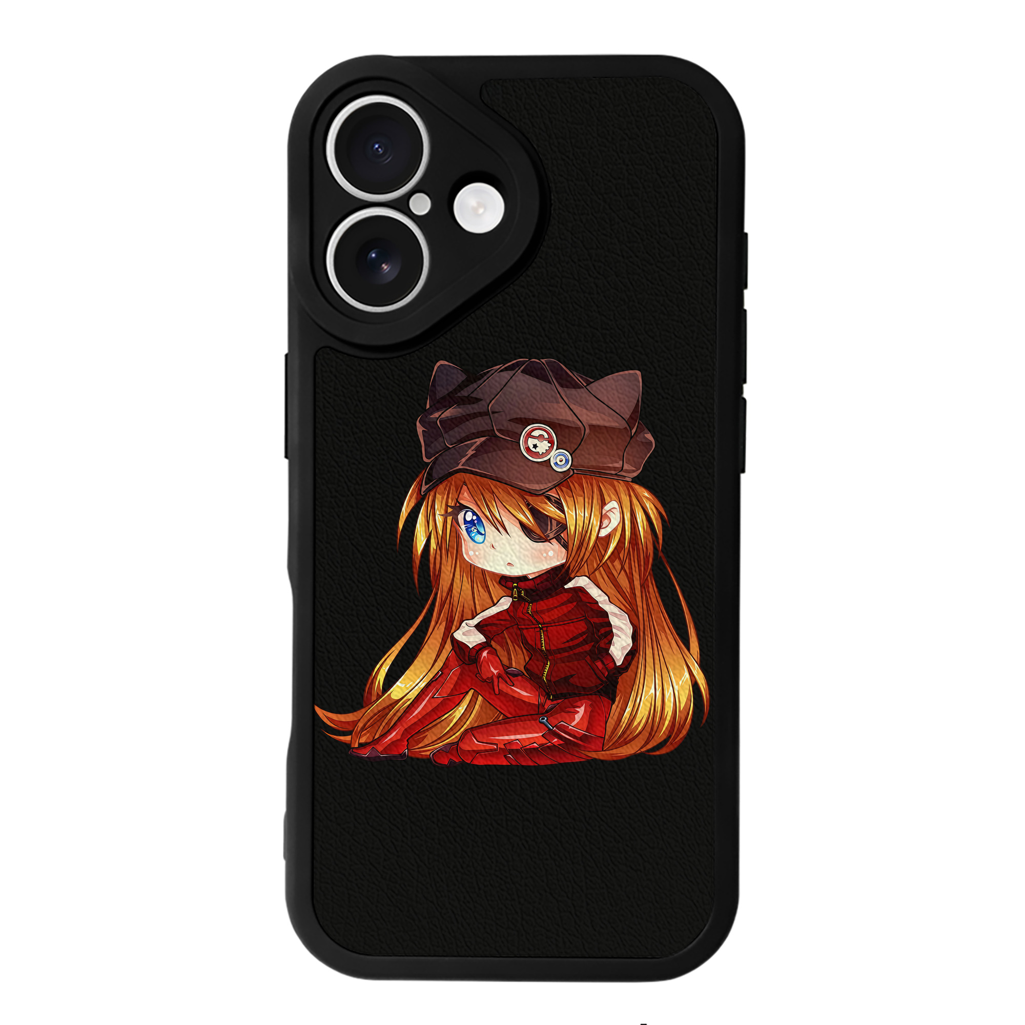 （画像用） EVA 新世紀エヴァンゲリオン 【iPhone 16シリーズ対応】シリコンスマホケース（レザー調） 材質：シリコン